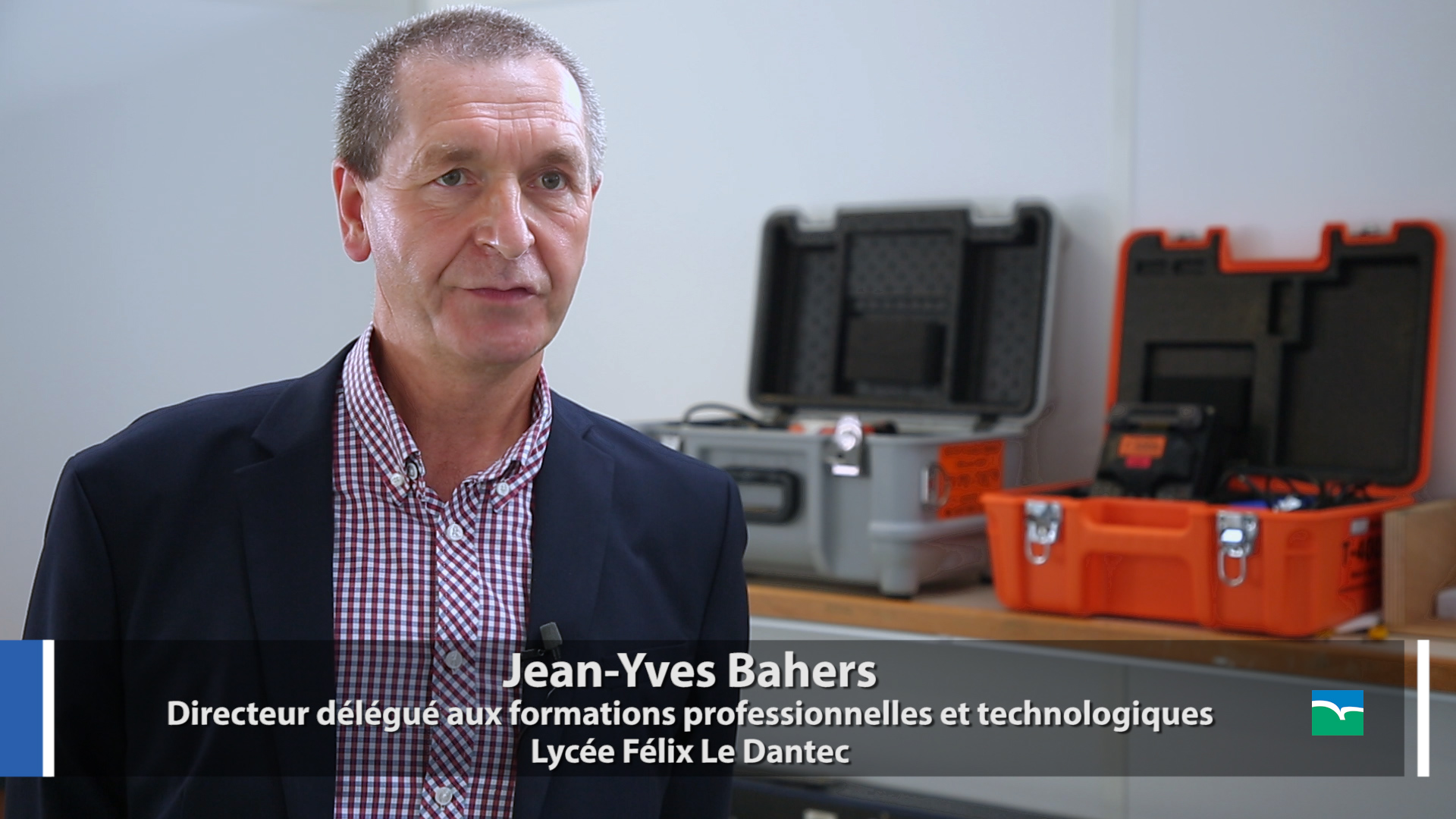 Jean-Yves BAHERS, directeur-délégué aux formations professionnelles et technologiques - Lycée Félix Le Dantec