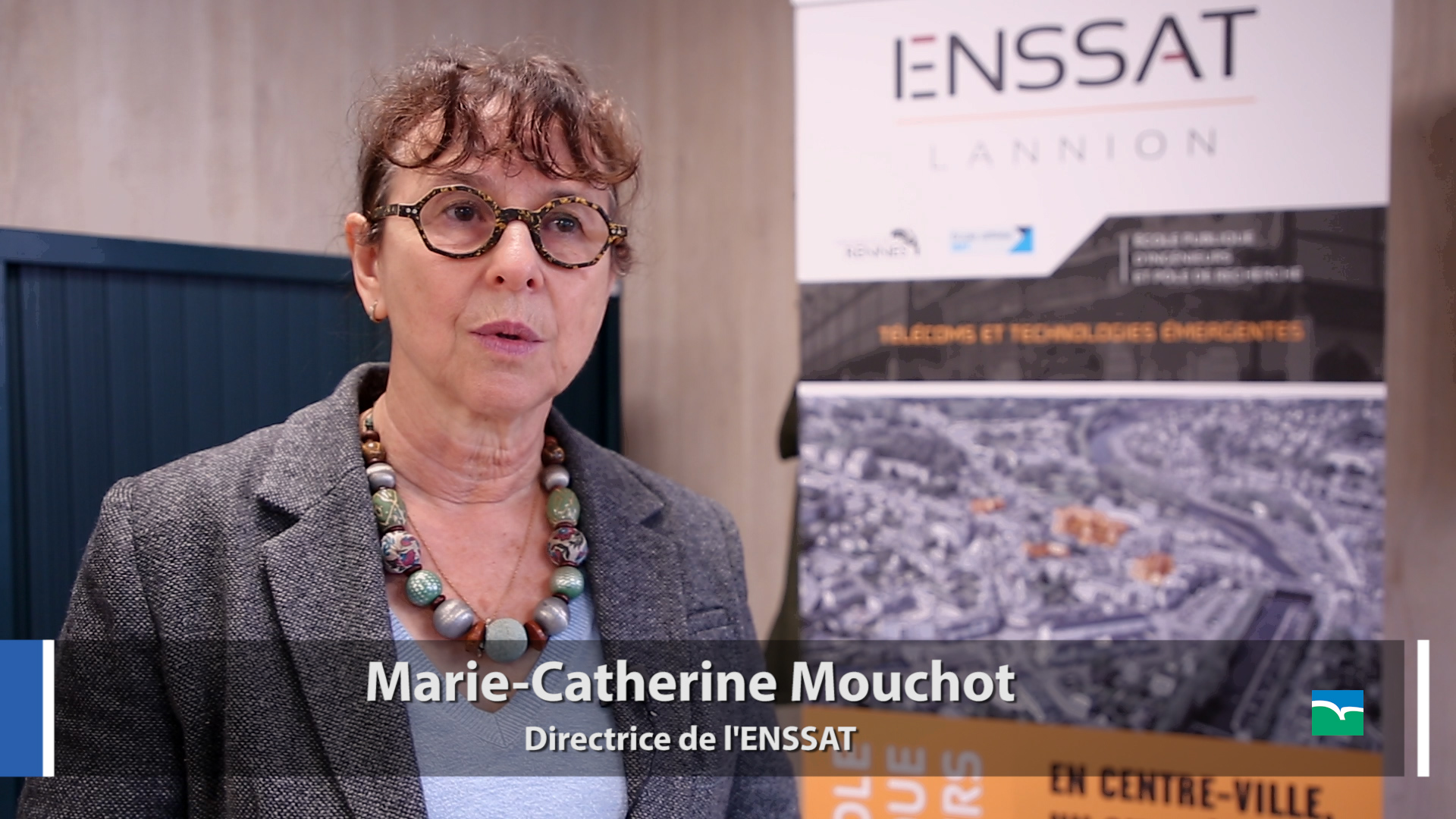 Marie-Catherine Mouchot, directrice de l'ENSSAT
