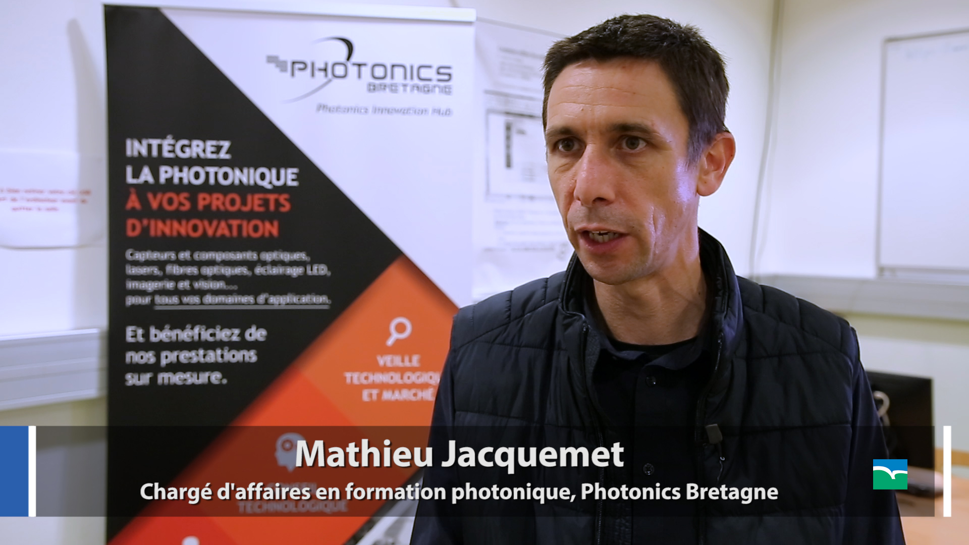 Mathieu JACQUEMET, chargé d’affaires en formation photonique - Photonics Bretagne 