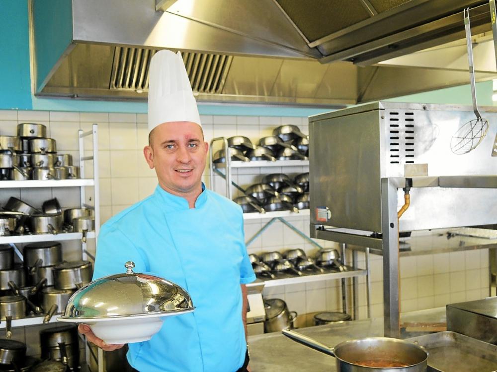 Michael Gressiez, professeur de cuisine au lycée de La Closerie.