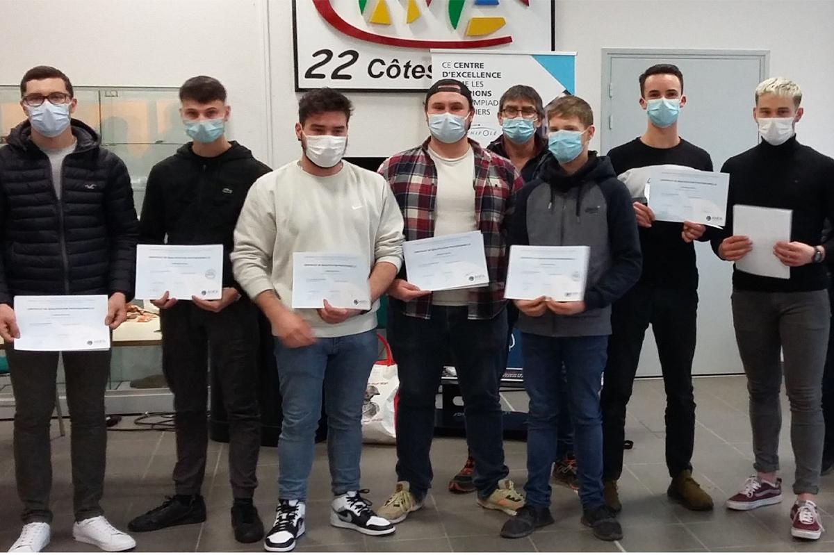 Sept nouveaux diplômés au CFA