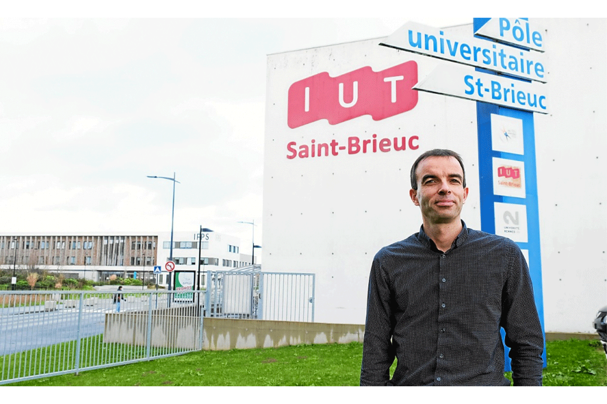 Loic Jegou le nouveau directeur de l'IUT de Saint-Brieuc