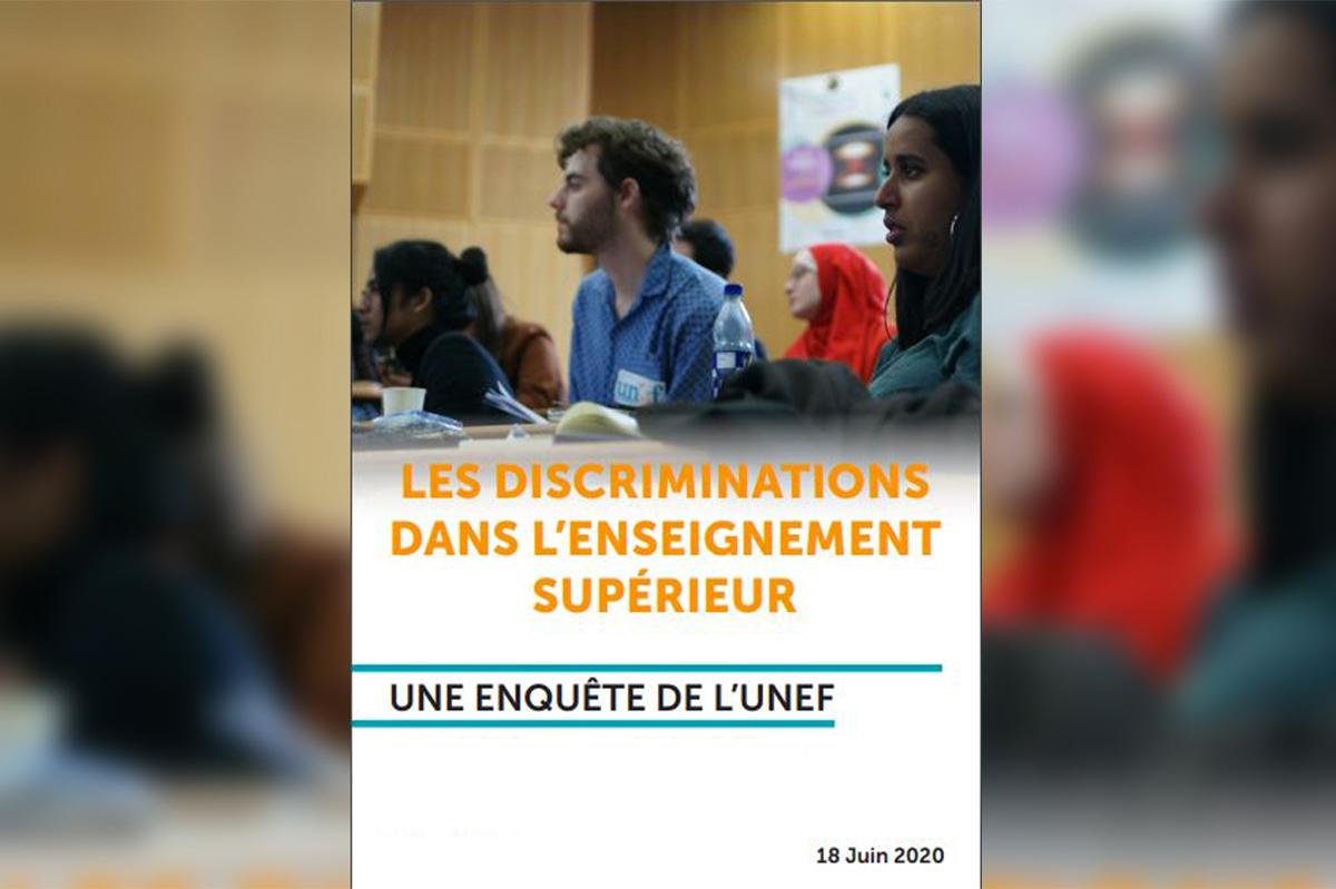 Enquête de l'UNEF sur les discriminations à l'université