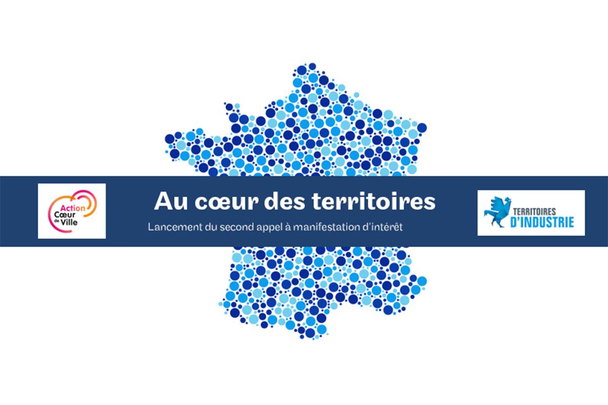 Onze nouvelles villes et agglomérations sélectionnées dans le programme Au cœur des territoires