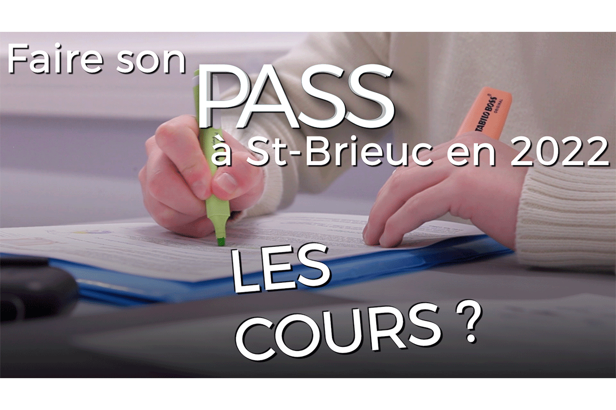 Faire son PASS à Saint-Brieuc : les cours