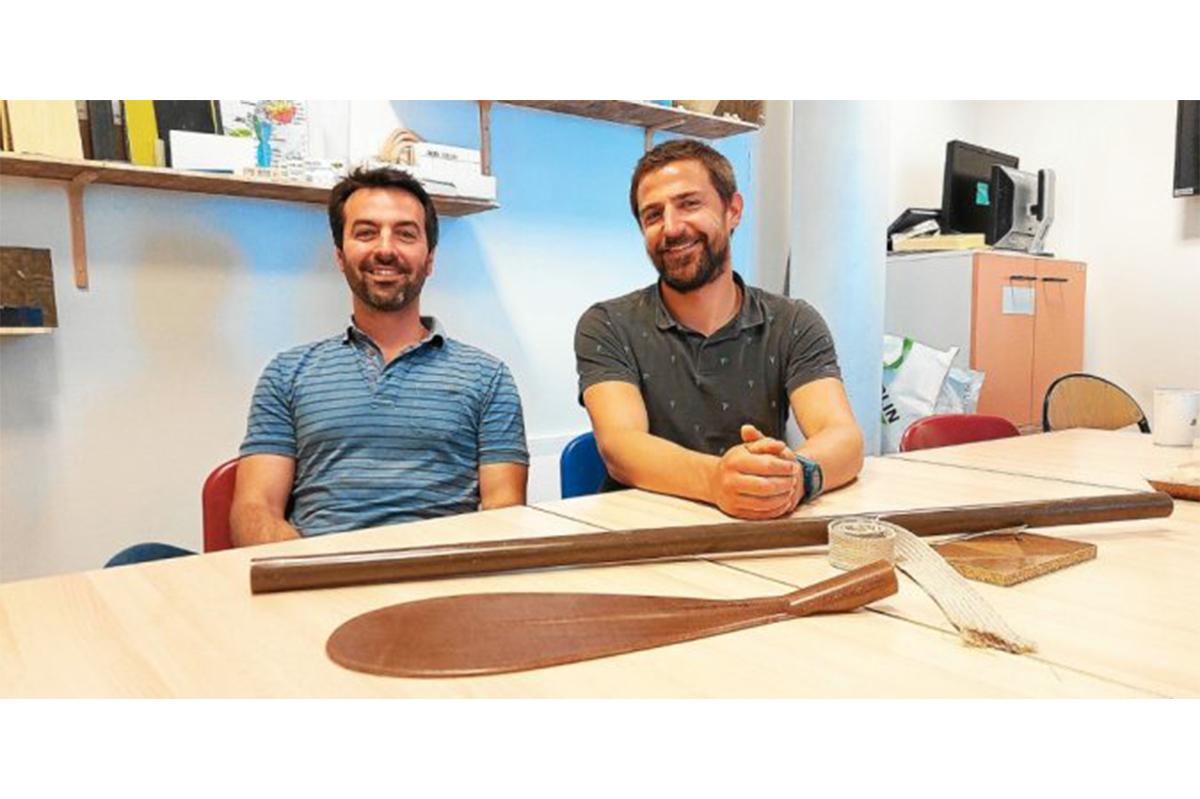 Une pagaie en fibres végétales ? À Saint-Brieuc, Innôzh Composite l’a fait