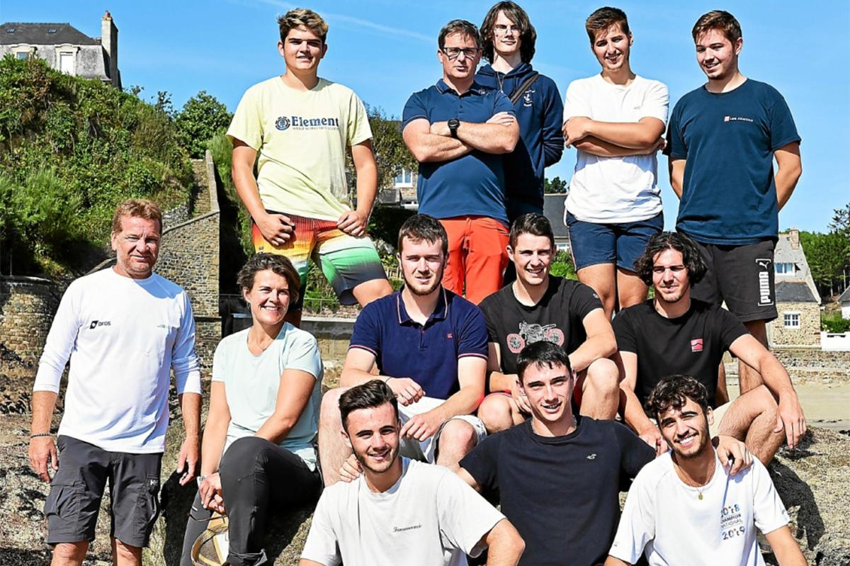 Une randonnée entre Plouha et Plouézec pour les BTS du lycée maritime de Paimpol