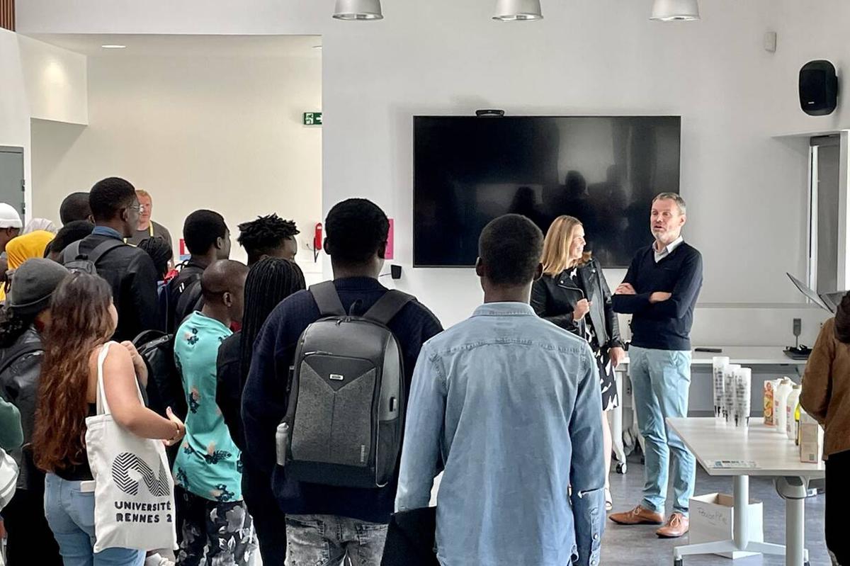 Saint-Brieuc. Les étudiants étrangers et d’Outre-mer accueillis au campus Mazier