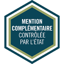 Mention complémentaire contrôlée par l'état