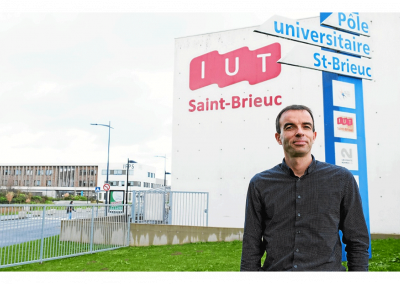 Loic Jegou le nouveau directeur de l'IUT de Saint-Brieuc